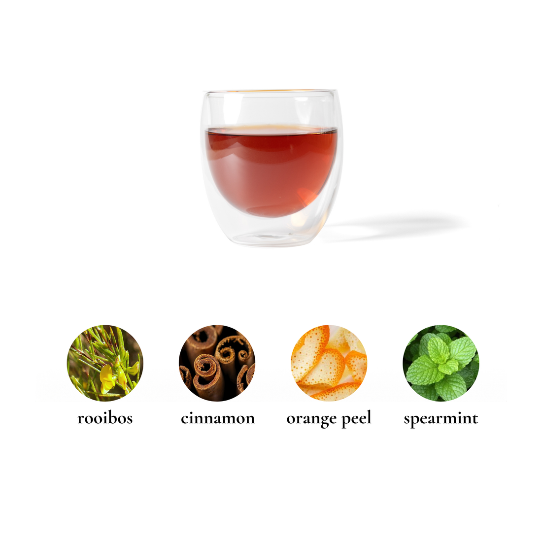 Sunset Rooibos Spearmint Cinnamon Orange Peel